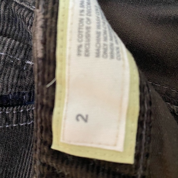 Loft Brown corduroy original boot cut pants. Size 2 - Picture 6 of 6